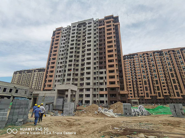 机场噪声区安置房保温涂料工程3