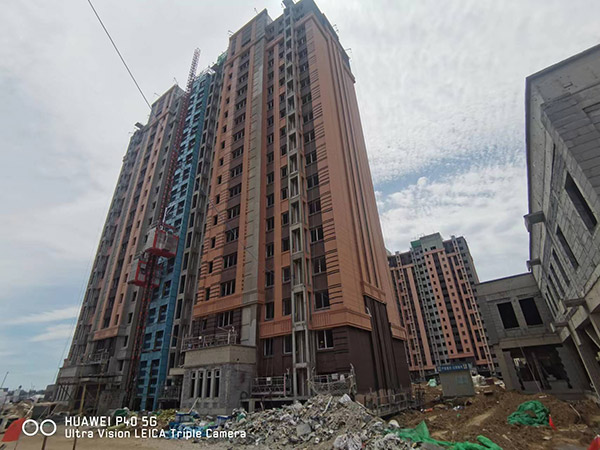机场噪声区安置房保温涂料工程4