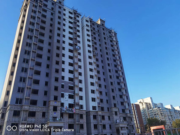 东铁营6#地块保温工程